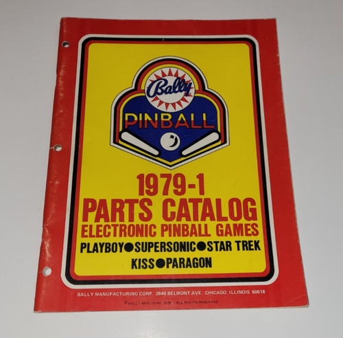 1979 bally pinball parts - 1979,