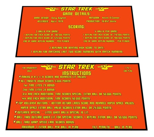 Bally star trek - star,