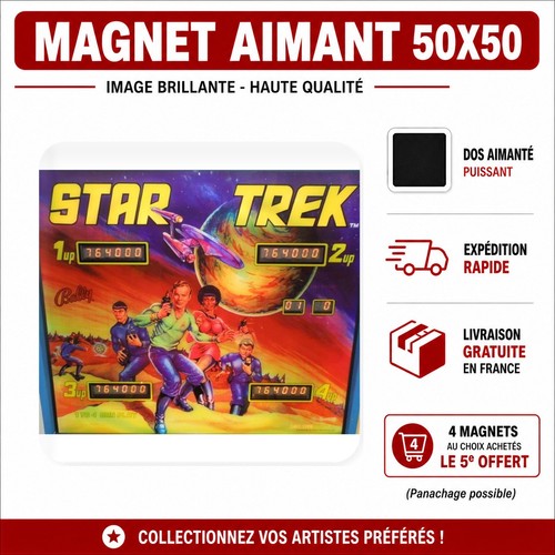 Magnet star trek bally pinball - bally,