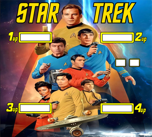 Bally star trek - star, pinball