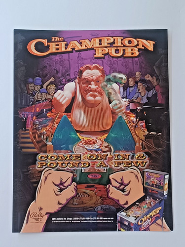 Bally champion pub - 2-4-1, (nos)