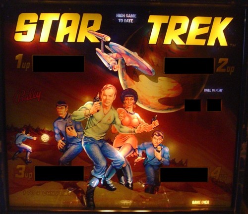 Star trek non - star, ghosting