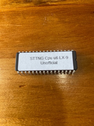 Pinball rom cpu - cpu, trek